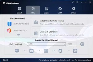 HEU KMS Activator: Free & Safe Windows/Office Activation Tool