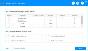 PassFab 4WinKey Free Download Unlock Windows Passwords Easily